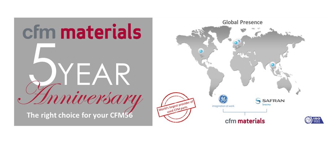 CFM Materials Celebrates Five-Year Anniversary